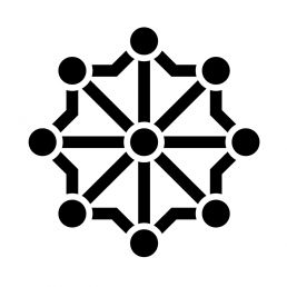 Logodesign schwarz weiss